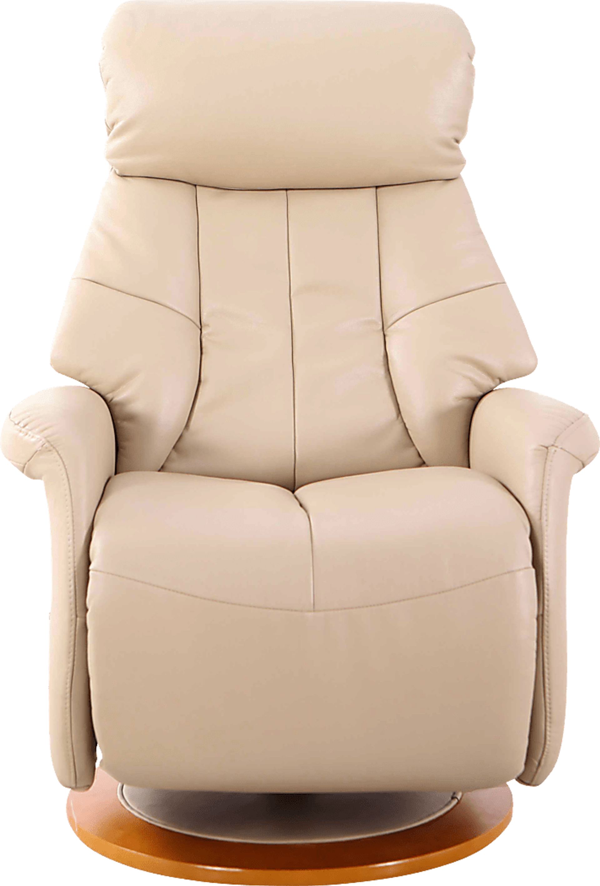 Onzaga Beige Recliner - Image 4