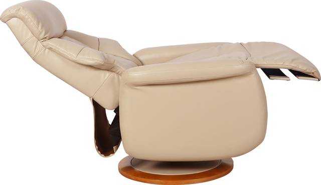 Onzaga Beige Recliner - Thumbnail - Image 8