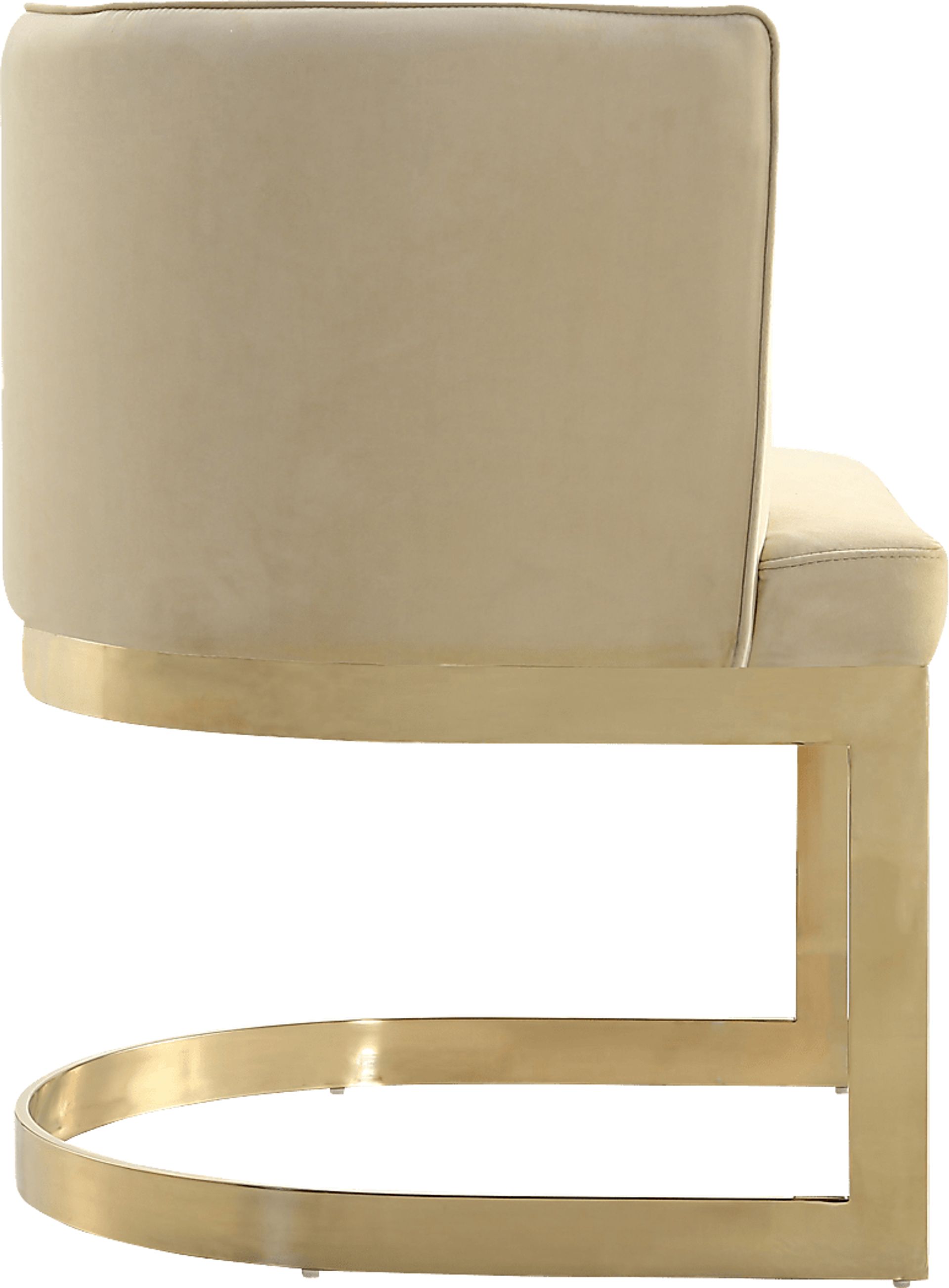 Oonella Beige Side Chair, Set of 2 - Image 4
