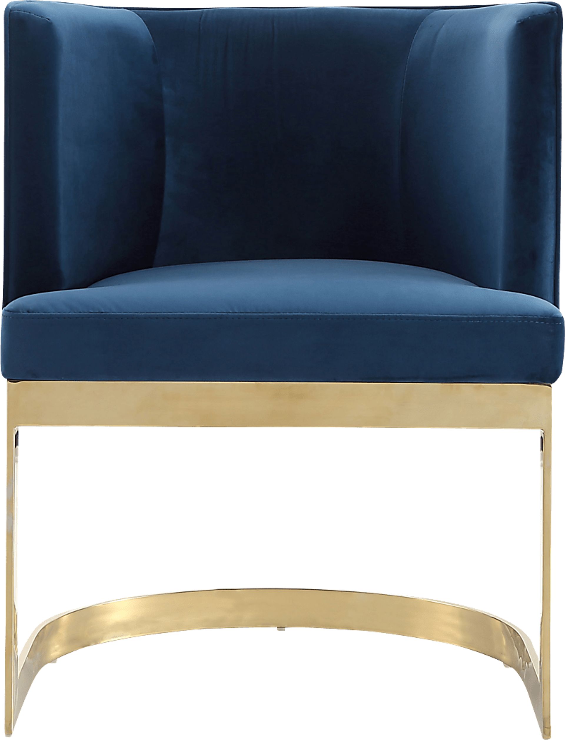 Oonella Blue Side Chair, Set of 2 - Image 3