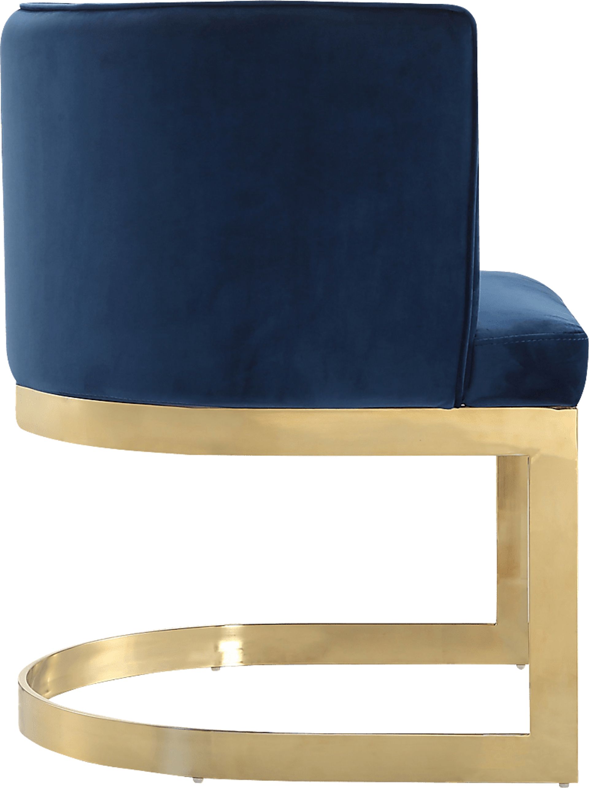 Oonella Blue Side Chair, Set of 2 - Image 4