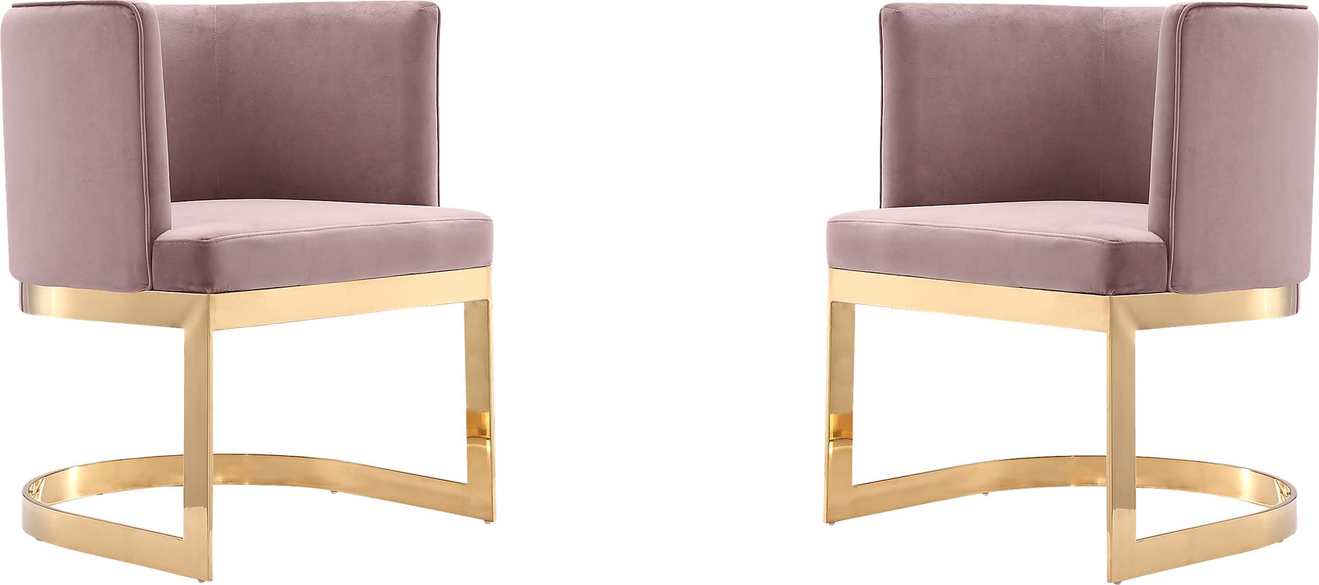 Oonella Blush Side Chair, Set of 2 - Image 1