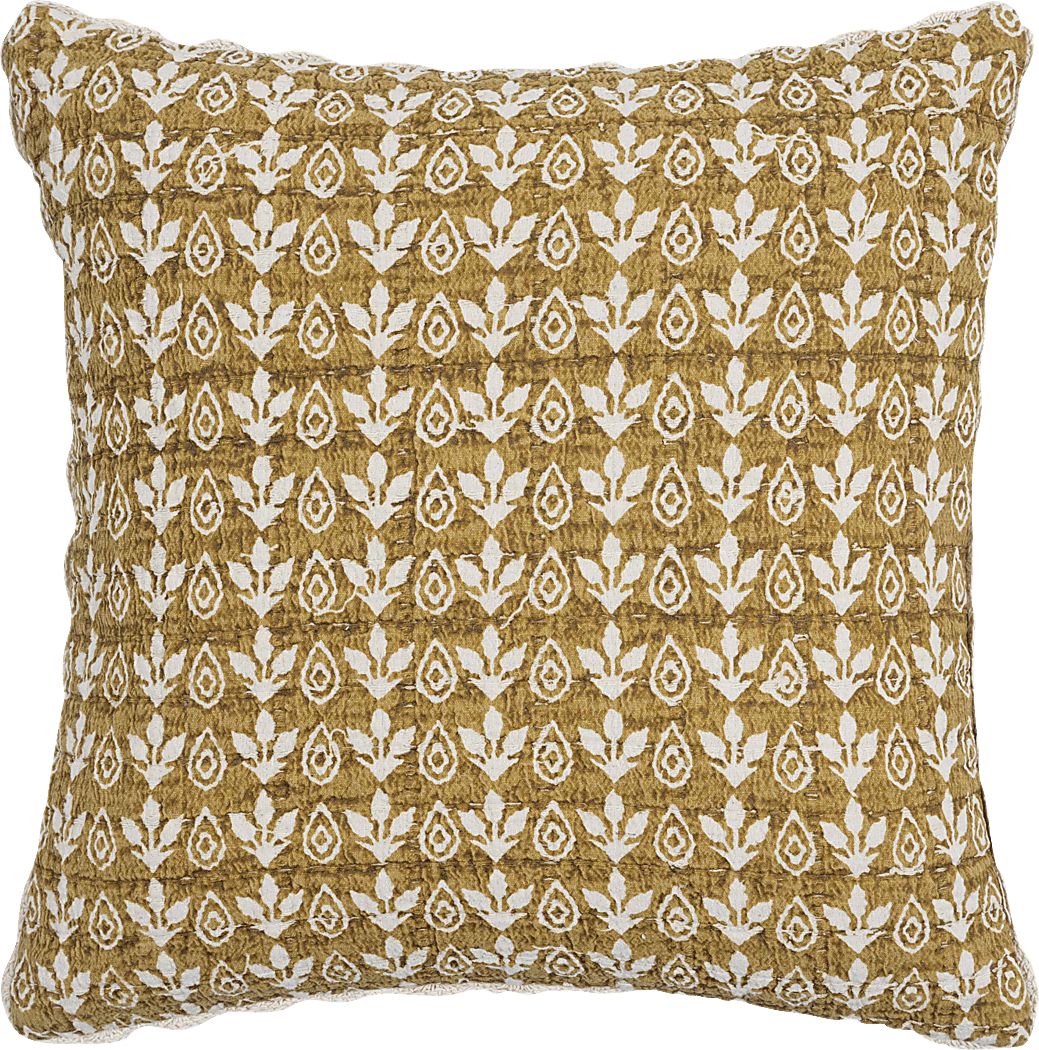 Opalmist Yellow Accent Pillow