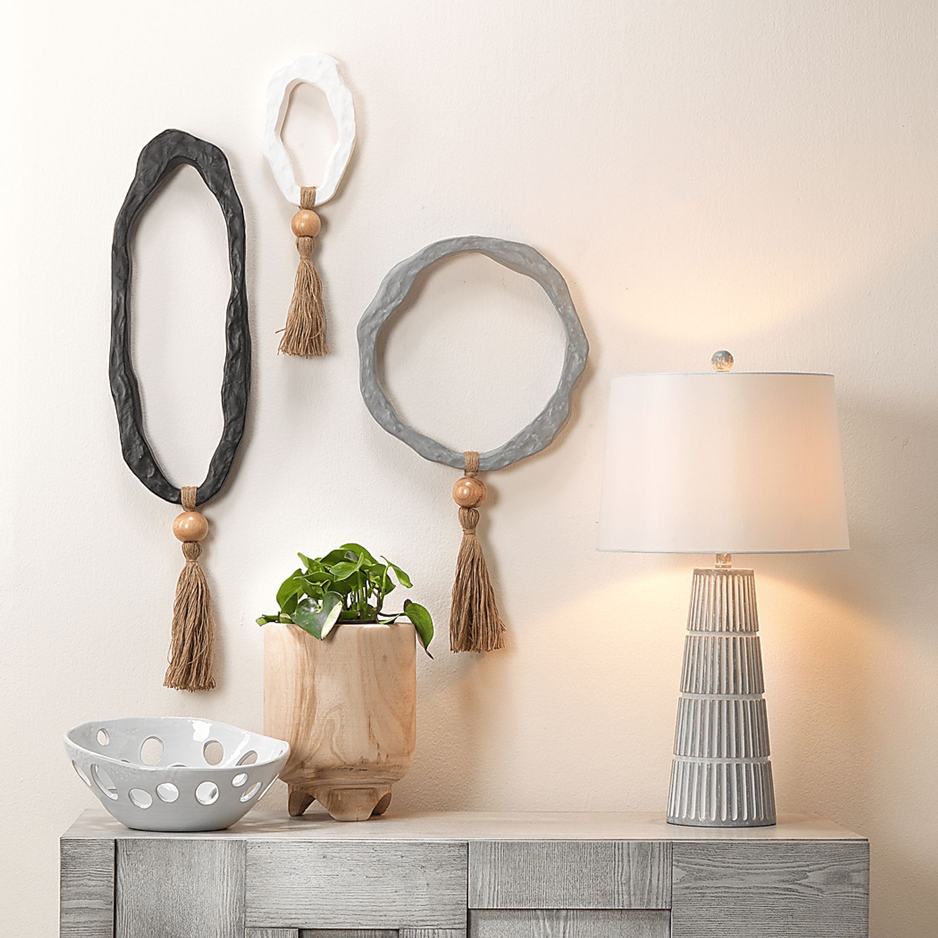 Opel Moor Gray Lamp - Image 3