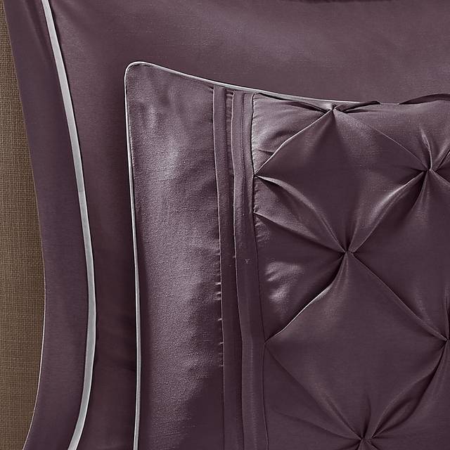 Opelusas Purple 24 Pc King Bedding Set - Thumbnail - Image 7