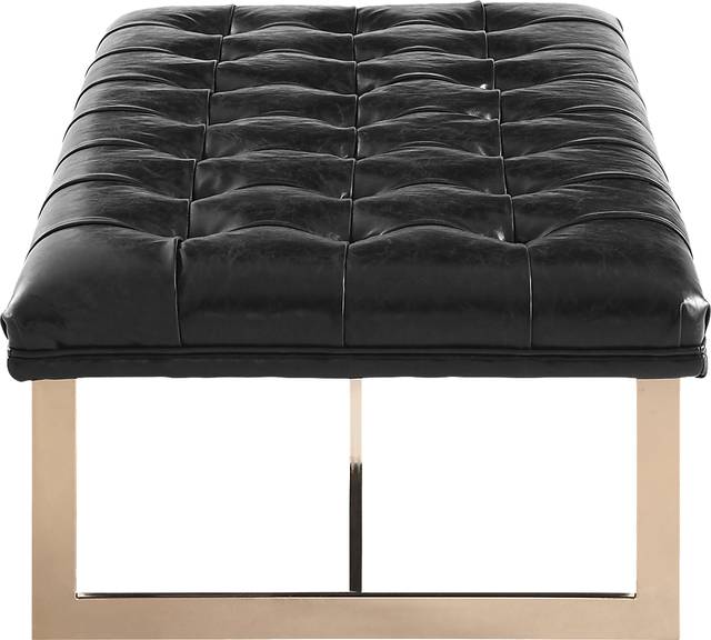 Oppland Black Accent Bench - Thumbnail - Image 3