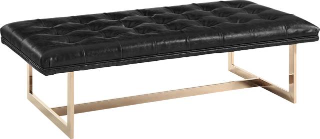 Oppland Black Accent Bench - Thumbnail - Image 1