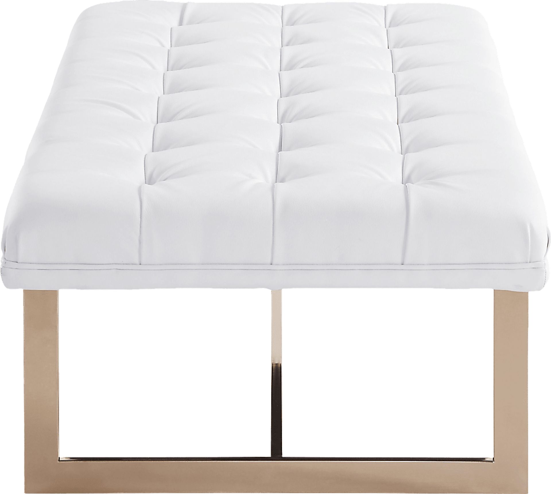 Oppland White Accent Bench - Image 4