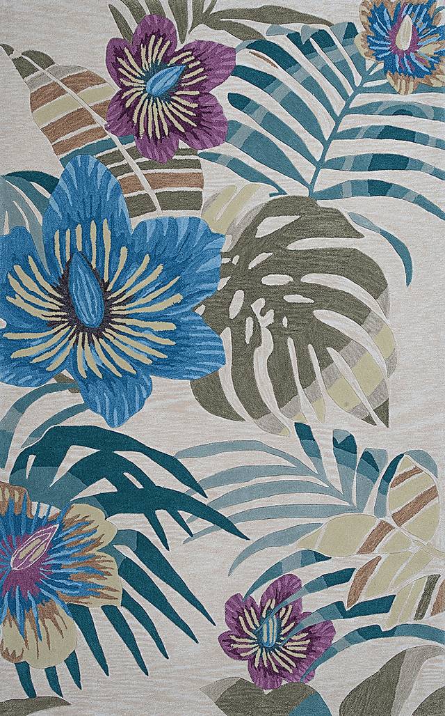 Ora Fronds Ivory 5' x 7'6 Rug - Thumbnail - Image 1