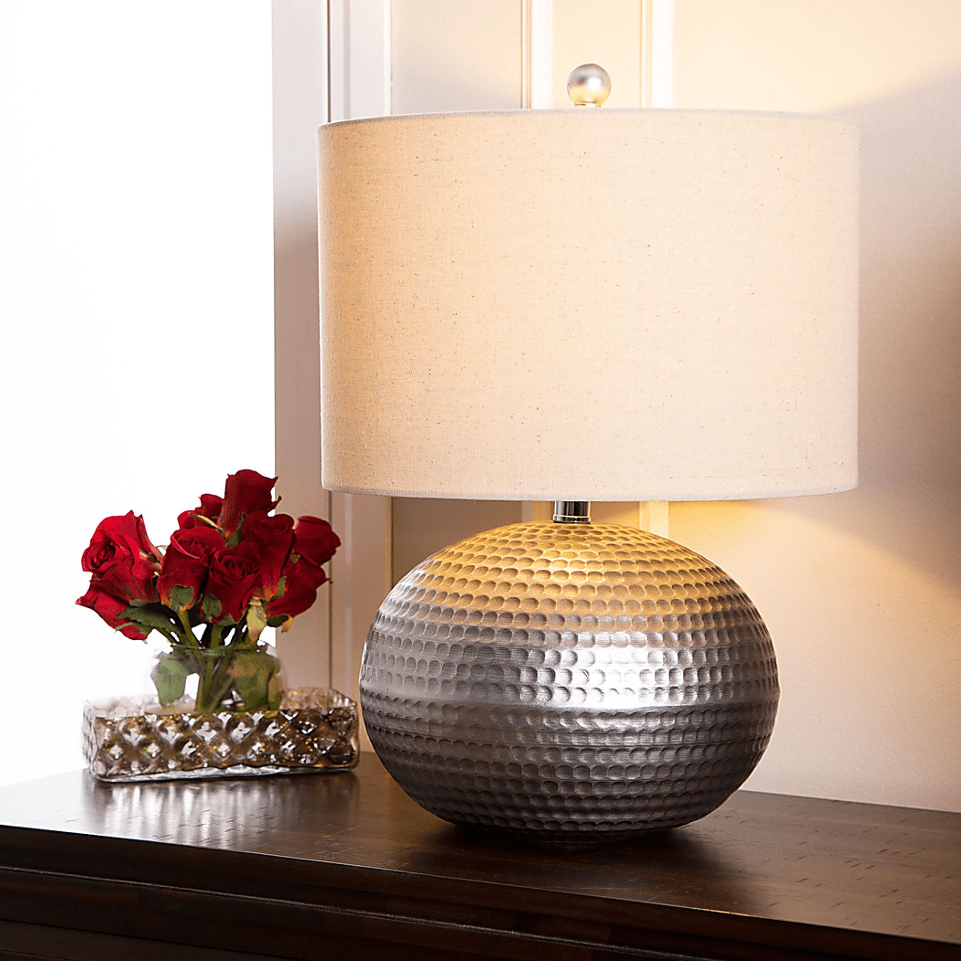 Orana Pewter Lamp - Image 3