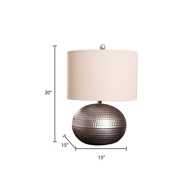 Orana Pewter Lamp - Thumbnail - Image 7