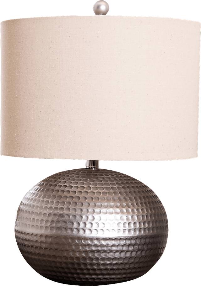 Orana Pewter Lamp - Thumbnail - Image 1