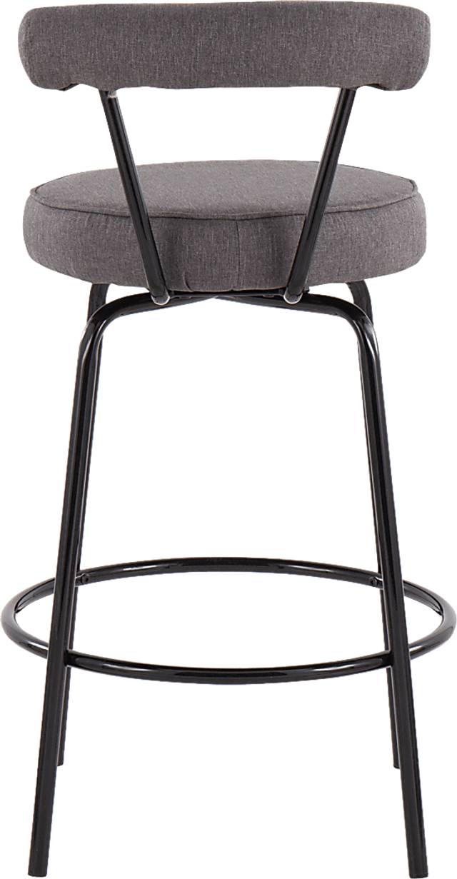 Orangethorpe Charcoal Counter Height Stool, Set of 2 - Thumbnail - Image 5