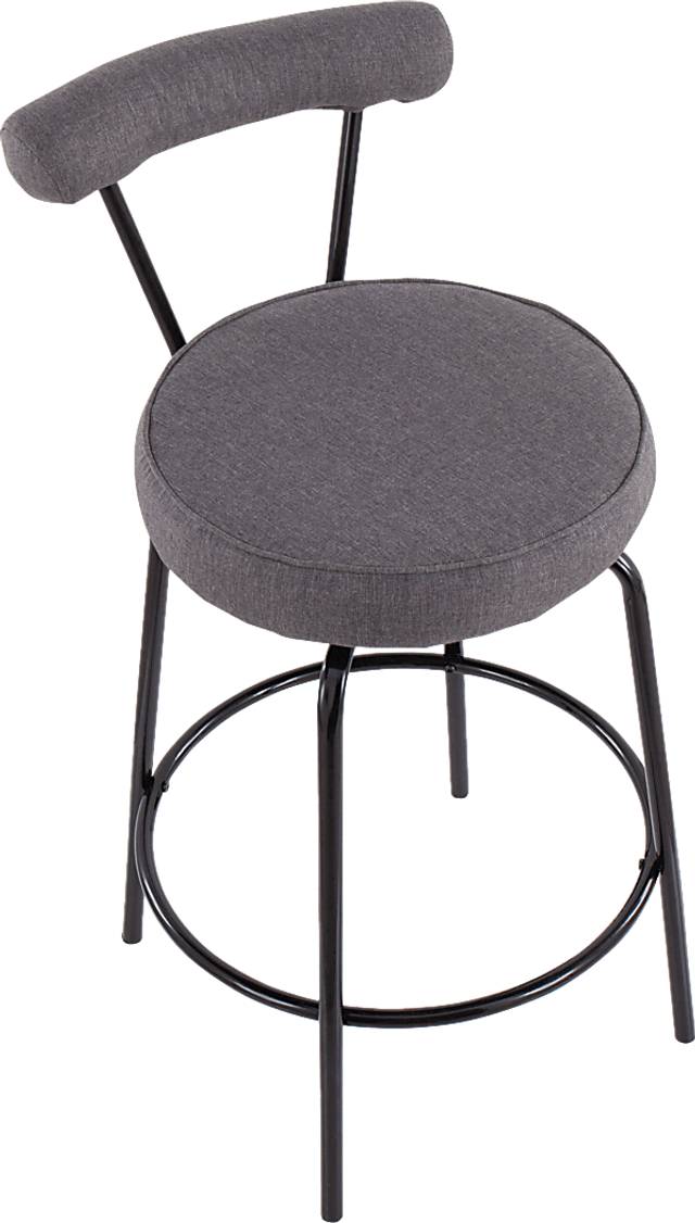 Orangethorpe Charcoal Counter Height Stool, Set of 2 - Thumbnail - Image 7