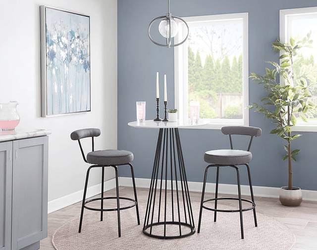 Orangethorpe Charcoal Counter Height Stool, Set of 2 - Thumbnail - Image 9