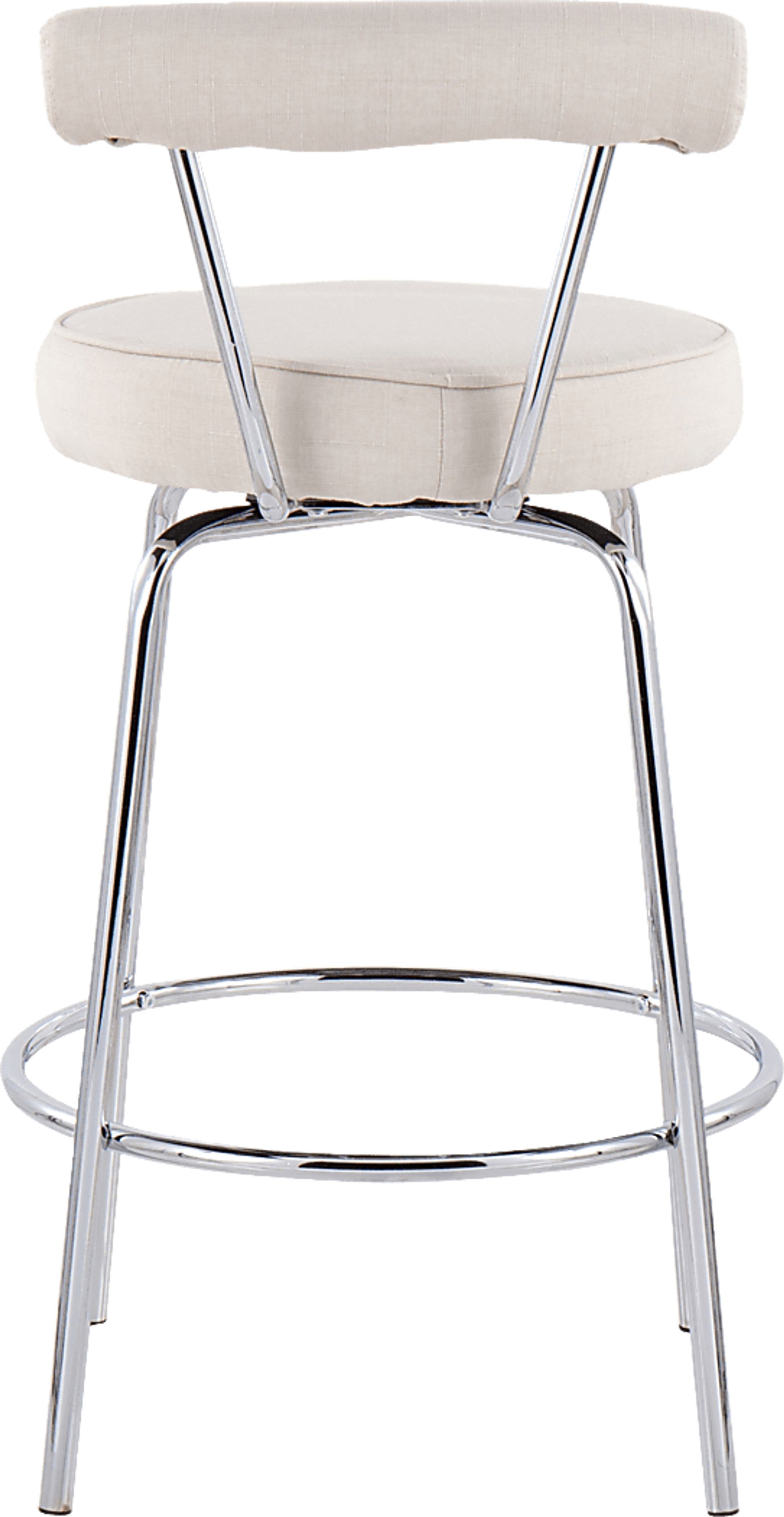 Orangethorpe Cream Counter Height Stool, Set of 2 - Image 5
