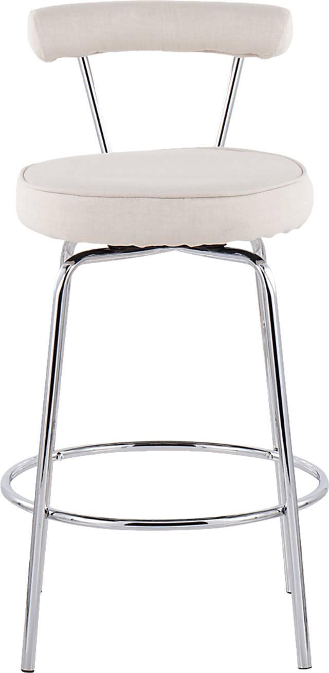 Orangethorpe Cream Counter Height Stool, Set of 2 - Thumbnail - Image 6