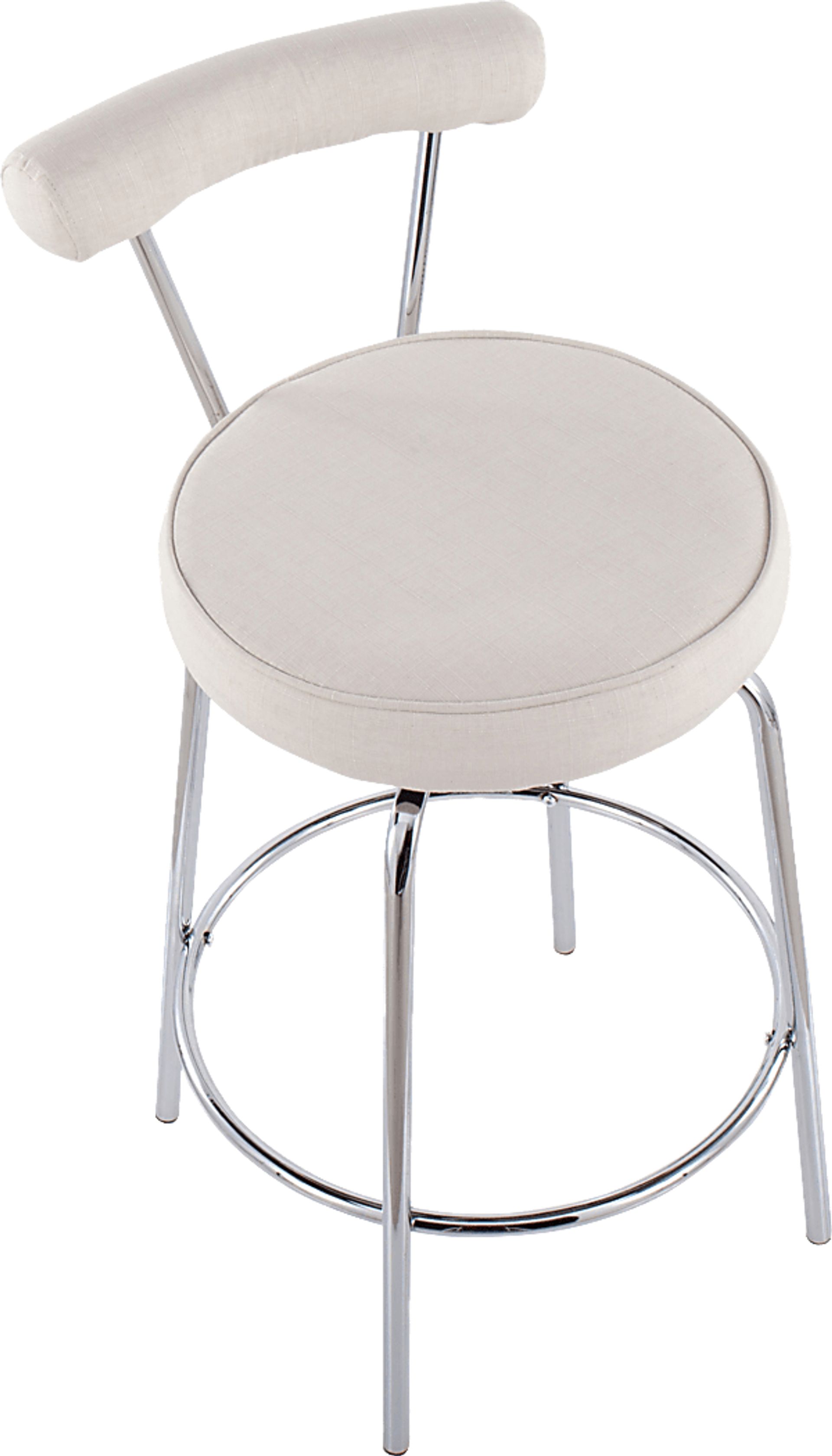 Orangethorpe Cream Counter Height Stool, Set of 2 - Image 7