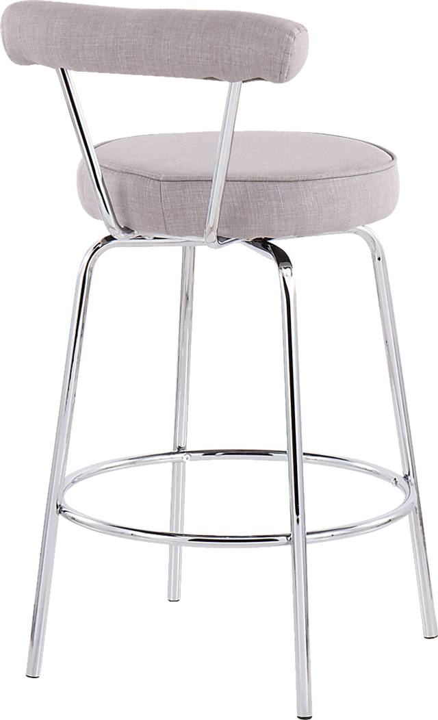 Orangethorpe Gray Counter Height Stool, Set of 2 - Thumbnail - Image 4