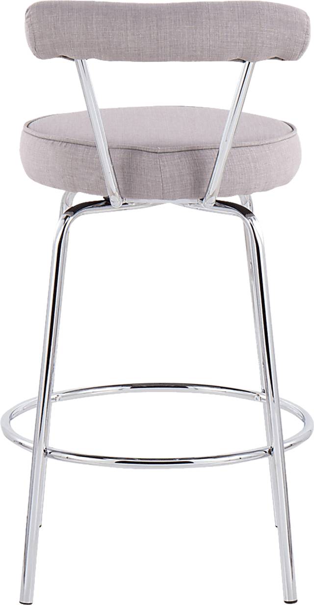 Orangethorpe Gray Counter Height Stool, Set of 2 - Thumbnail - Image 5