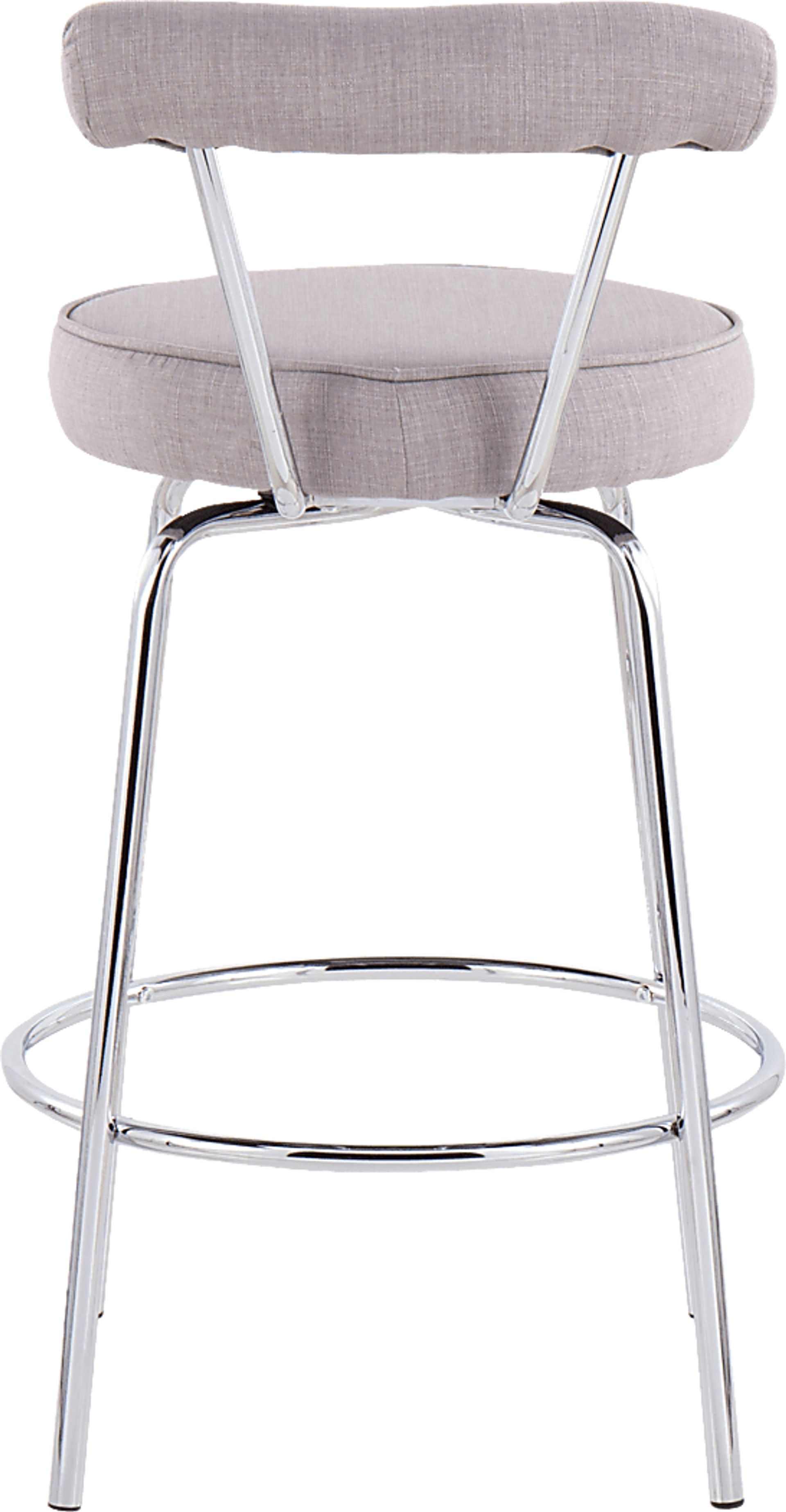 Orangethorpe Gray Counter Height Stool, Set of 2 - Image 5