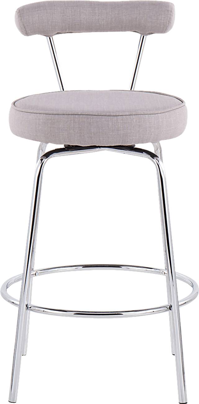 Orangethorpe Gray Counter Height Stool, Set of 2 - Thumbnail - Image 6