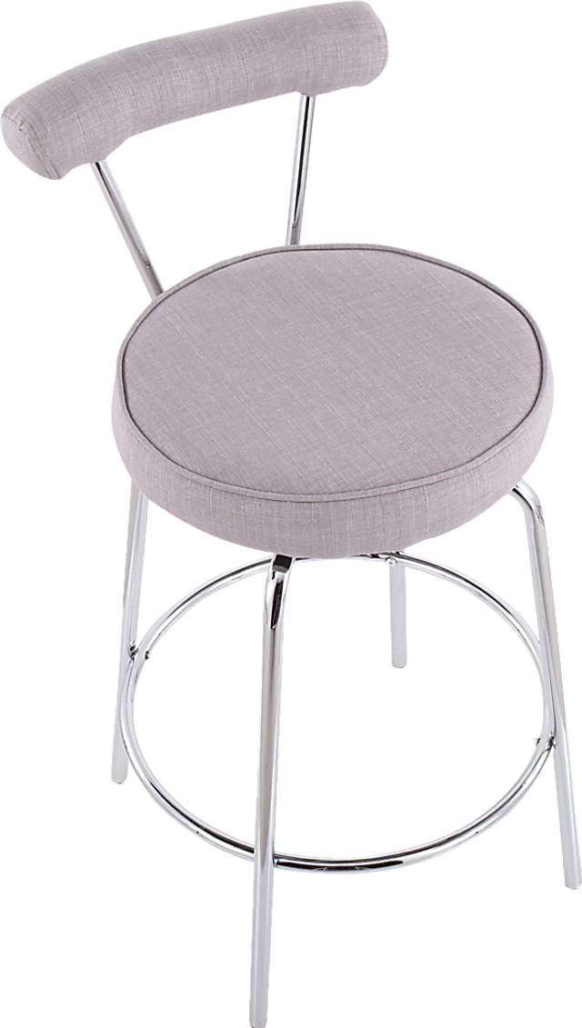 Orangethorpe Gray Counter Height Stool, Set of 2 - Thumbnail - Image 7