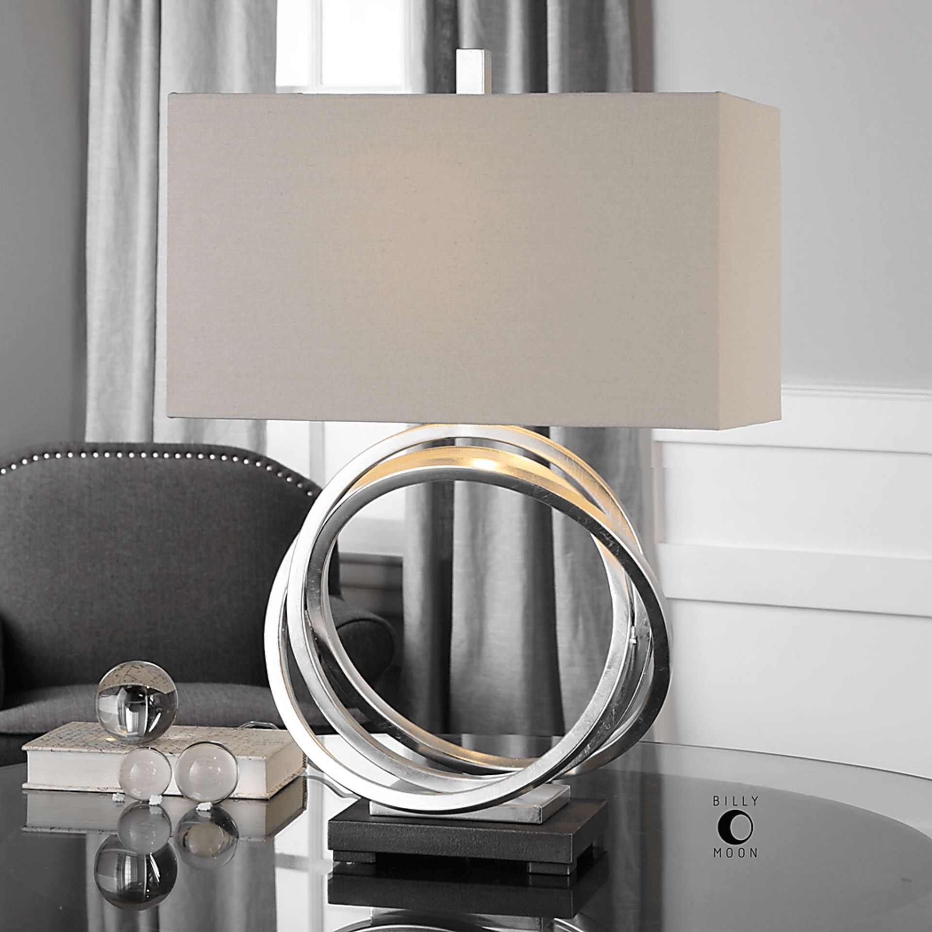 Orbital Silver Lamp - Image 2