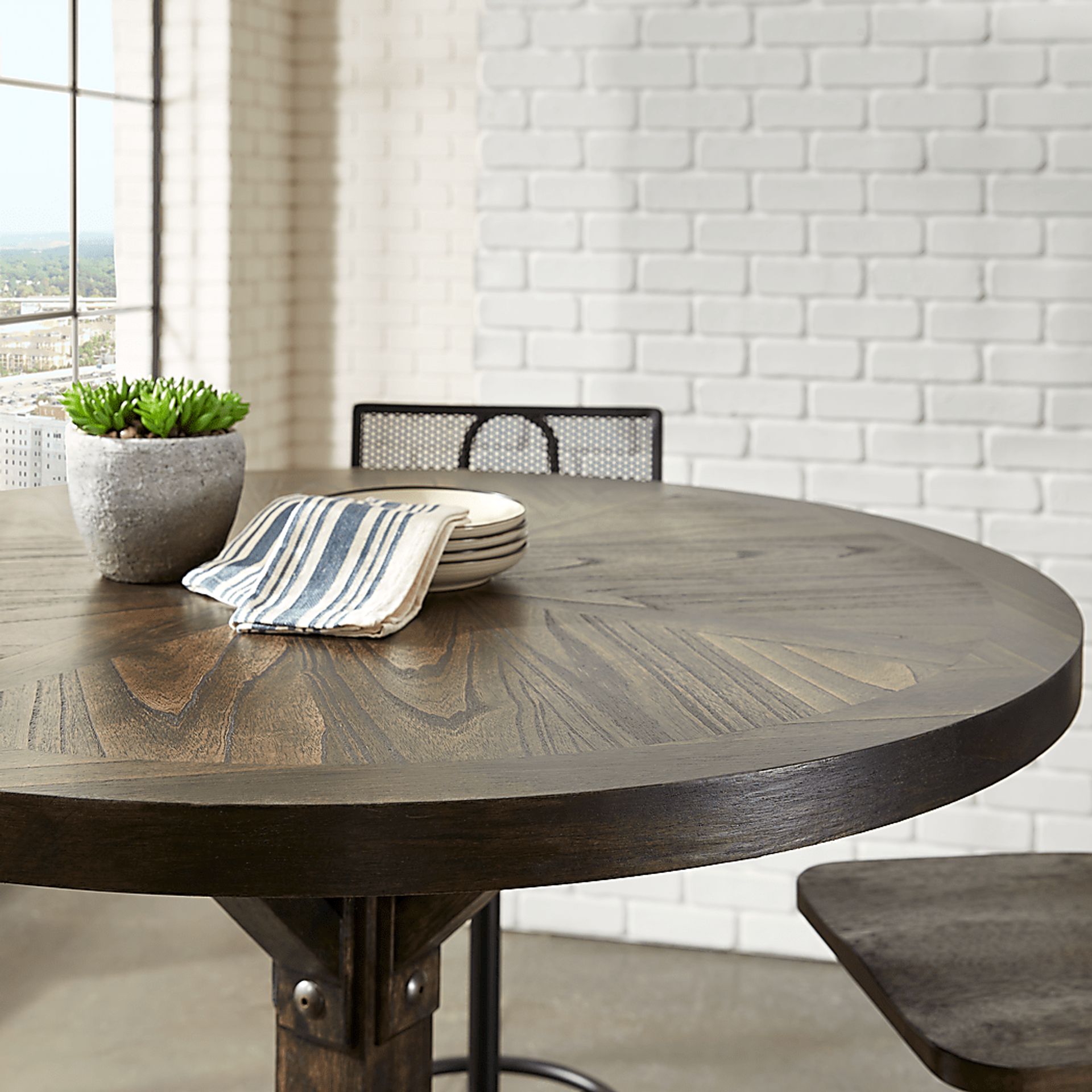 Orchard House Brown 5 Pc Counter Height Dining Set - Image 3