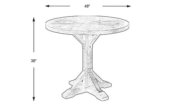 Dimension Image. Please refer to the Dimension Tab on this page for dimension details.