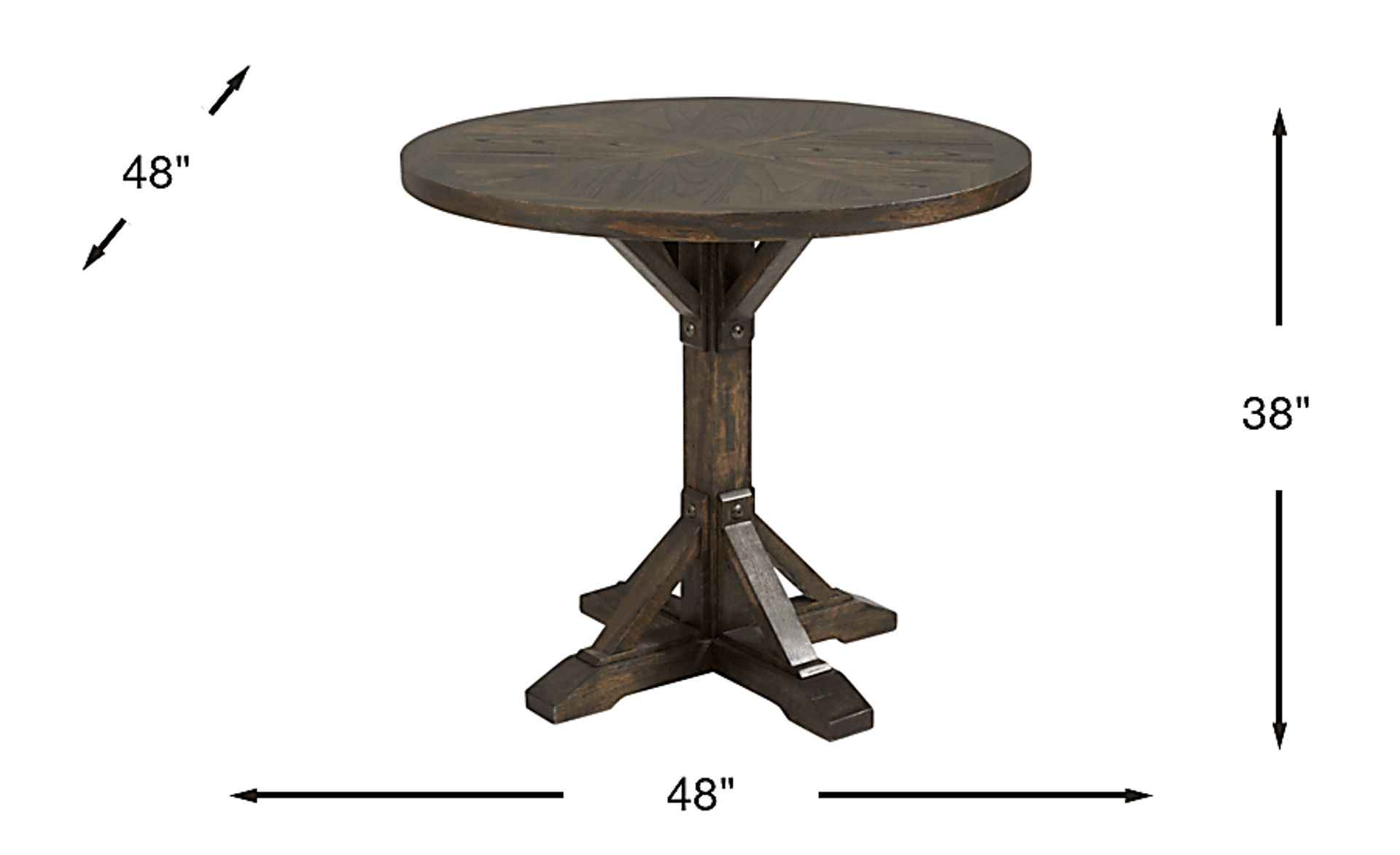 Dimension Image. Please refer to the Dimension Tab on this page for dimension details.