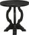 Orchard Park Black Accent Table
