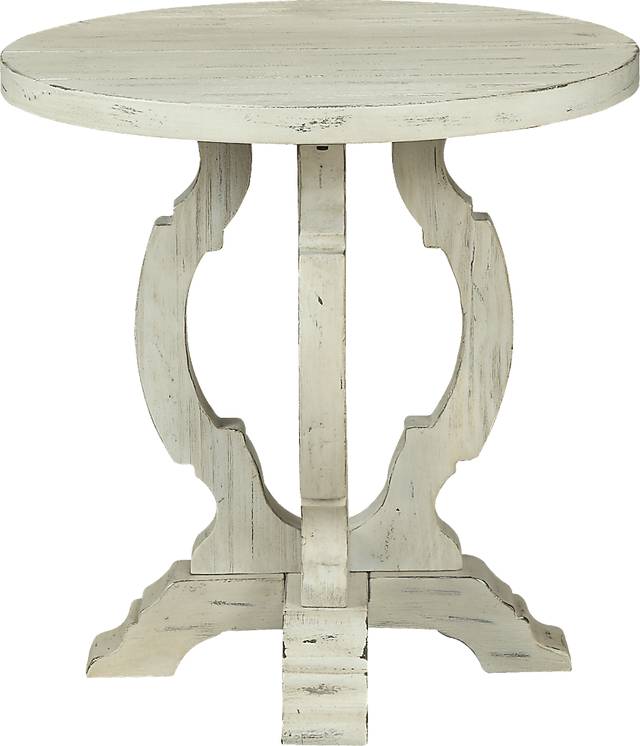 Orchard Park Cream Accent Table - Thumbnail - Image 1