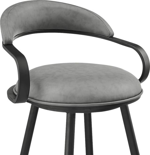 Orcone Gray Barstool - Thumbnail - Image 4