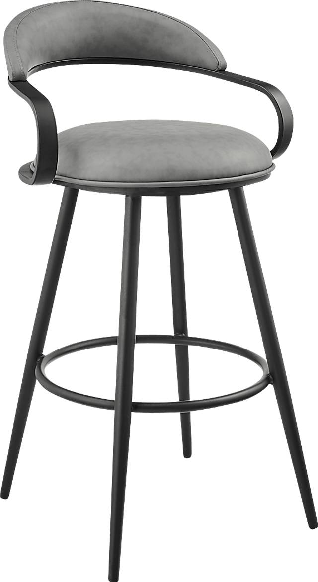 Orcone Gray Barstool - Thumbnail - Image 1