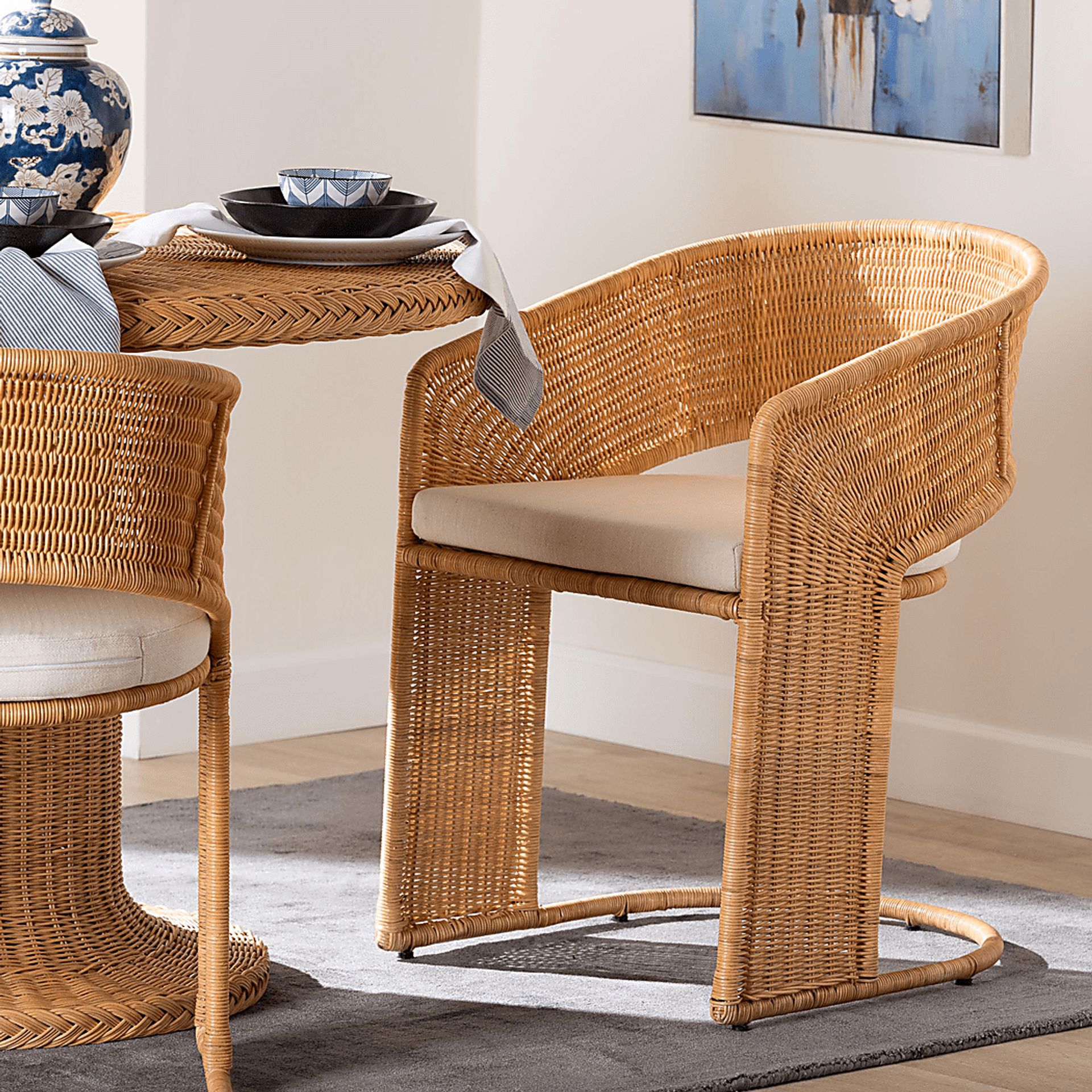 Orcot Brown Dining Chair - Image 2