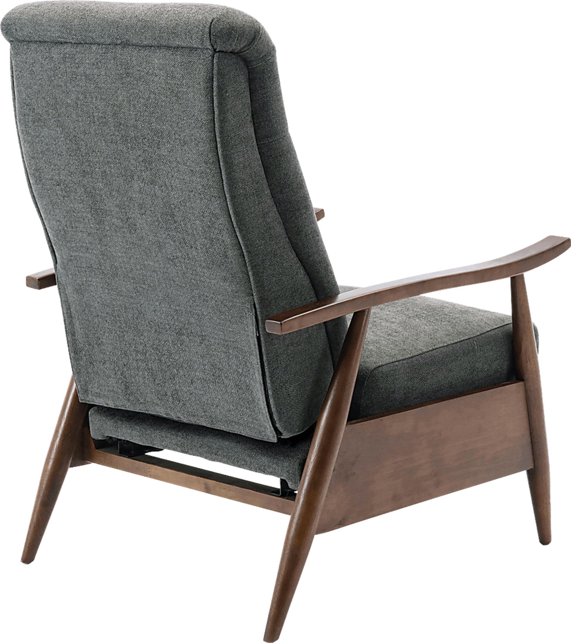 Orcut Charcoal Push Back Recliner - Image 3