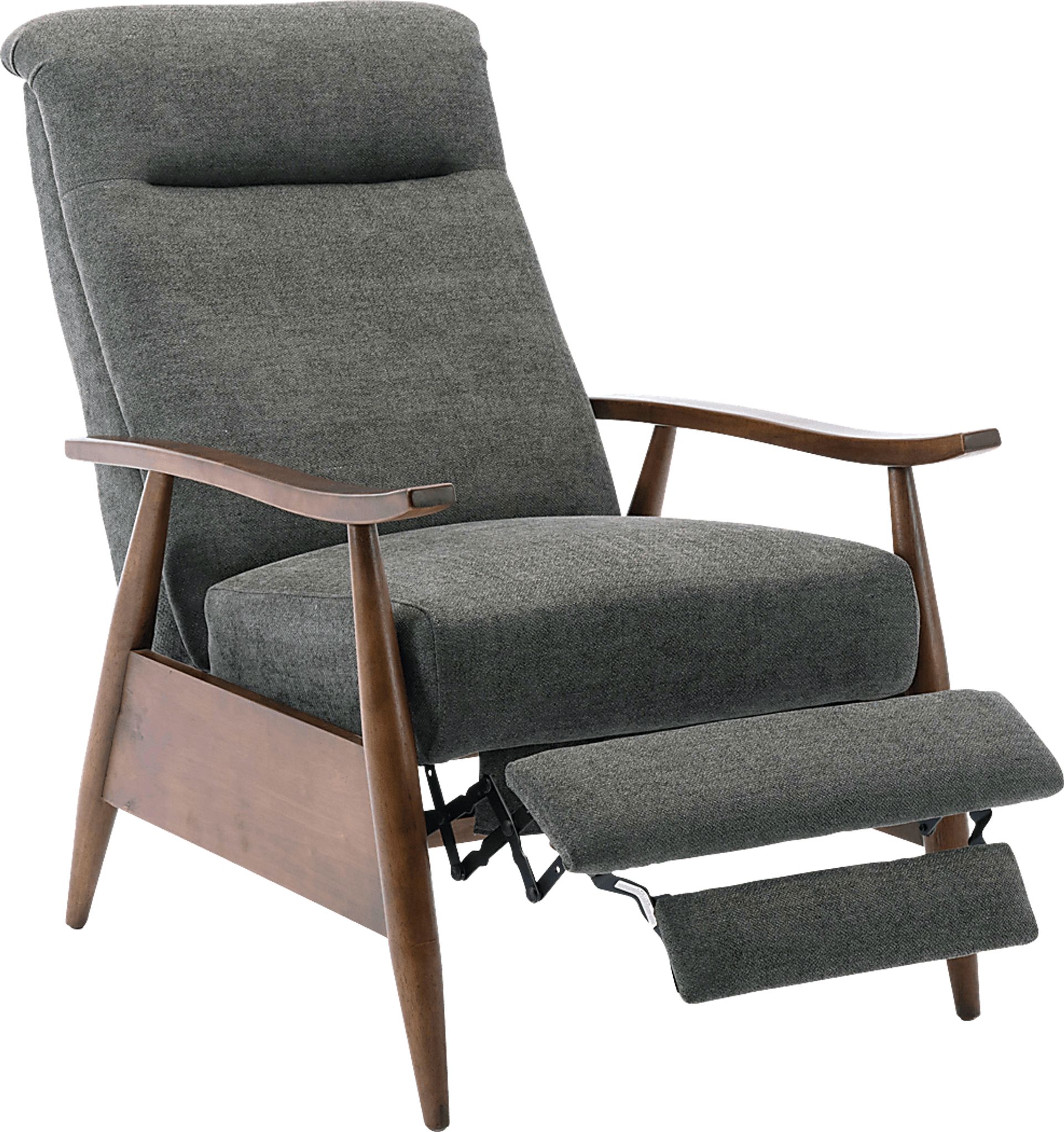 Orcut Charcoal Push Back Recliner - Image 6