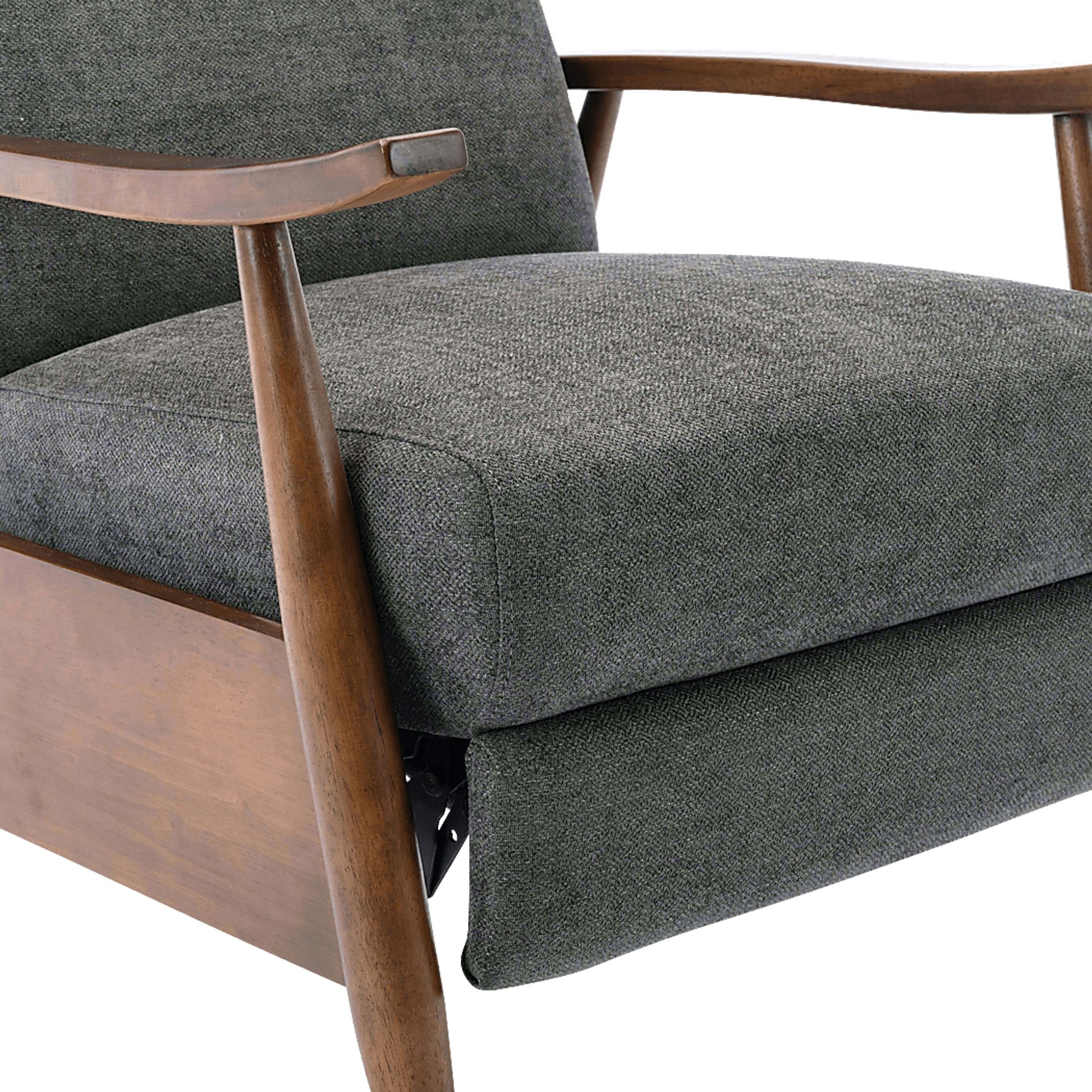 Orcut Charcoal Push Back Recliner - Image 7