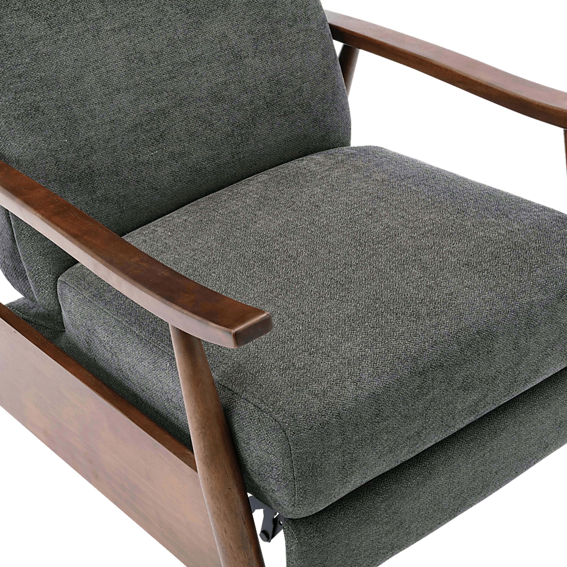Orcut Charcoal Push Back Recliner - Image 9