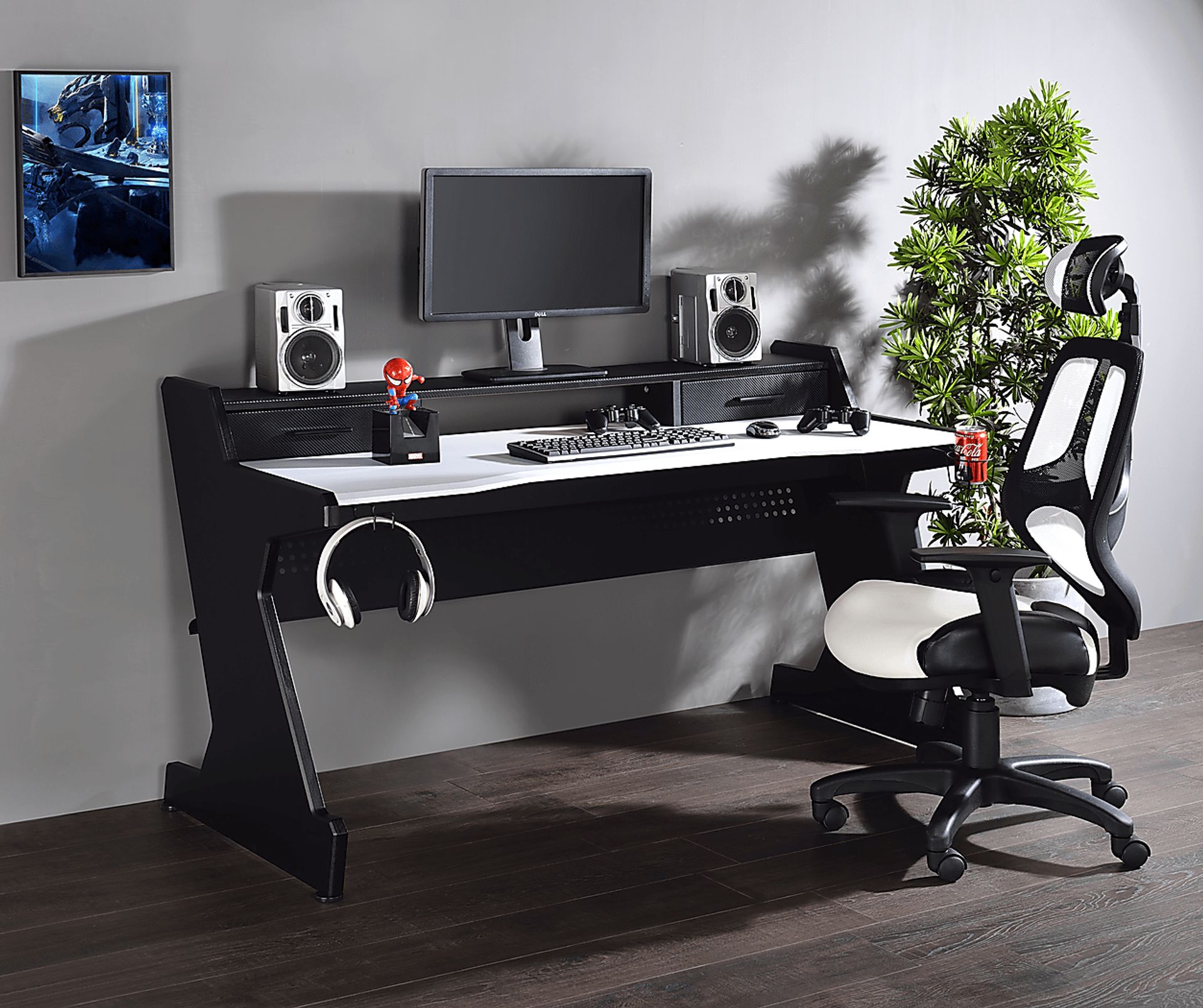 Ordressa Black Desk - Image 5