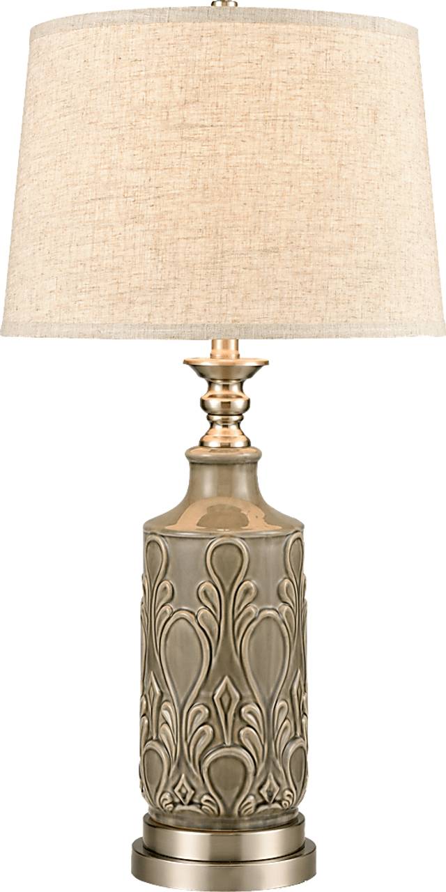 Ordway Street Gray Lamp - Thumbnail - Image 1