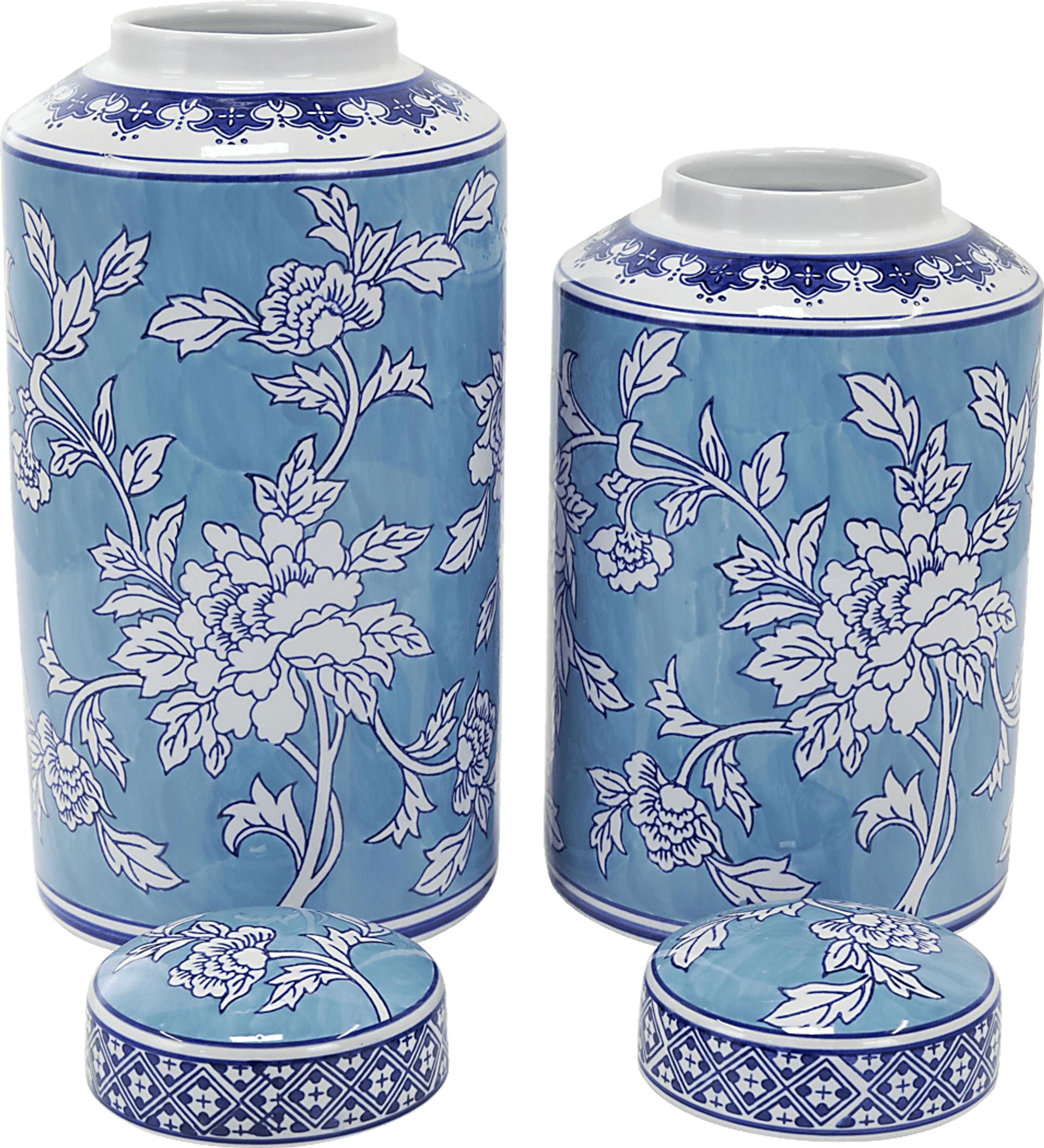 Oredu Blue Jar, Set of 2 - Image 5