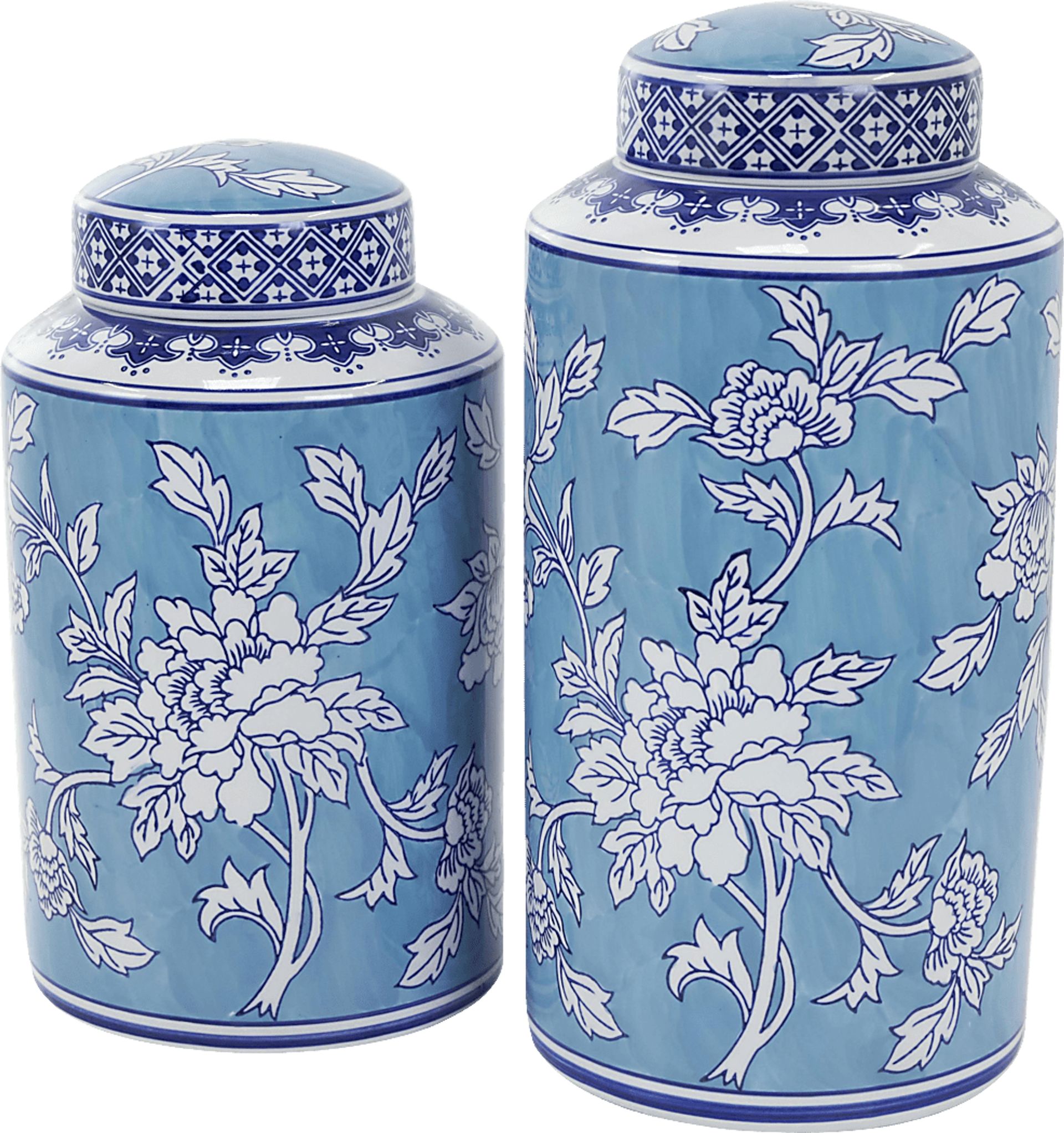 Oredu Blue Jar, Set of 2 - Image 6