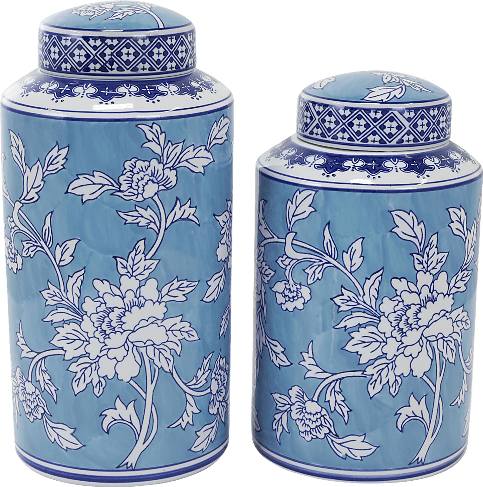 Oredu Blue Jar, Set of 2 - Image 8