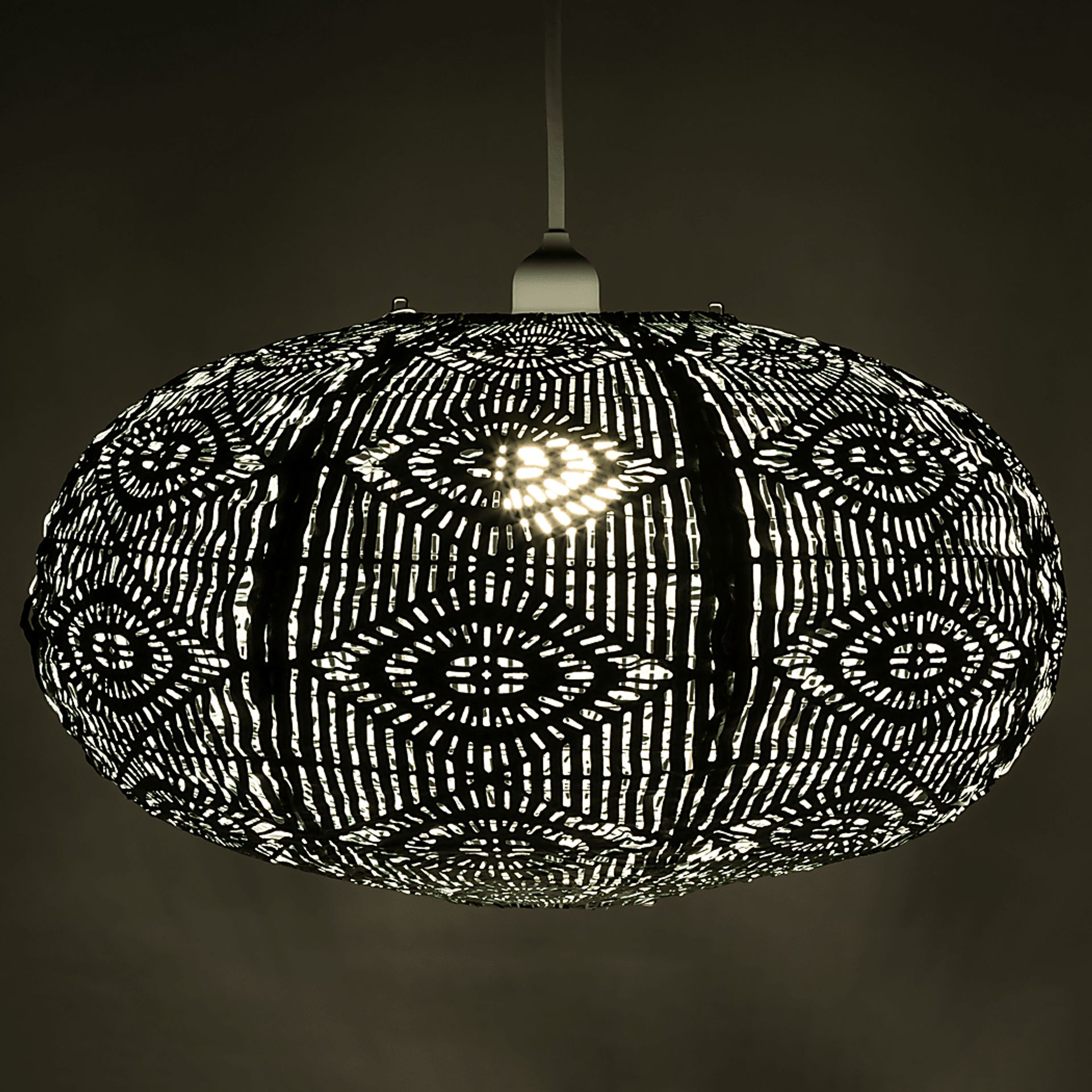 Orien Cave Outdoor Green Solar Lantern - Image 6