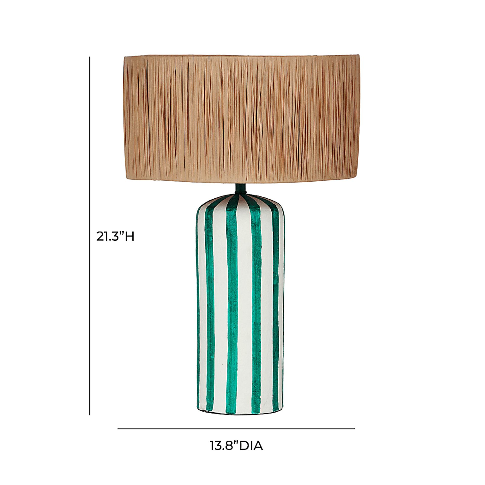 Orilla Farm Green Lamp - Image 6