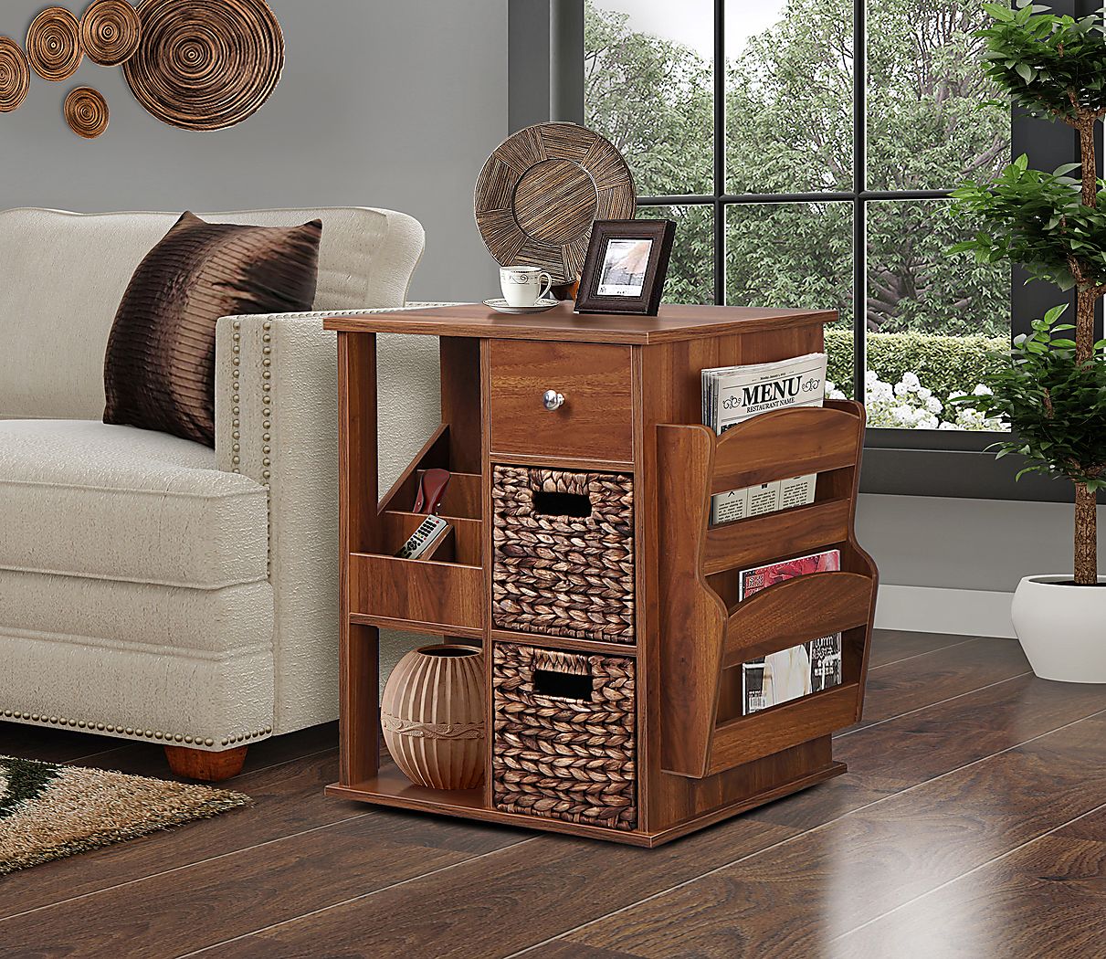 Room & Board Orinia Rotating End Table - Thumbnail 2