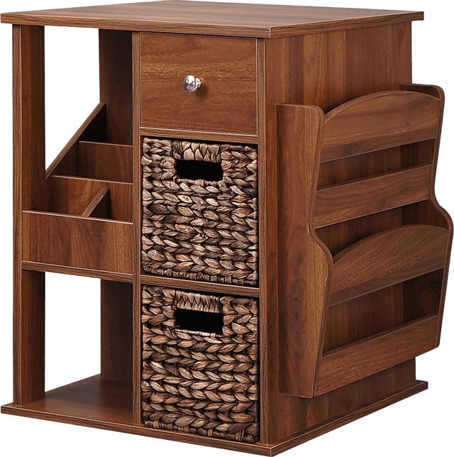 Orinia Brown End Table - Thumbnail - Image 1