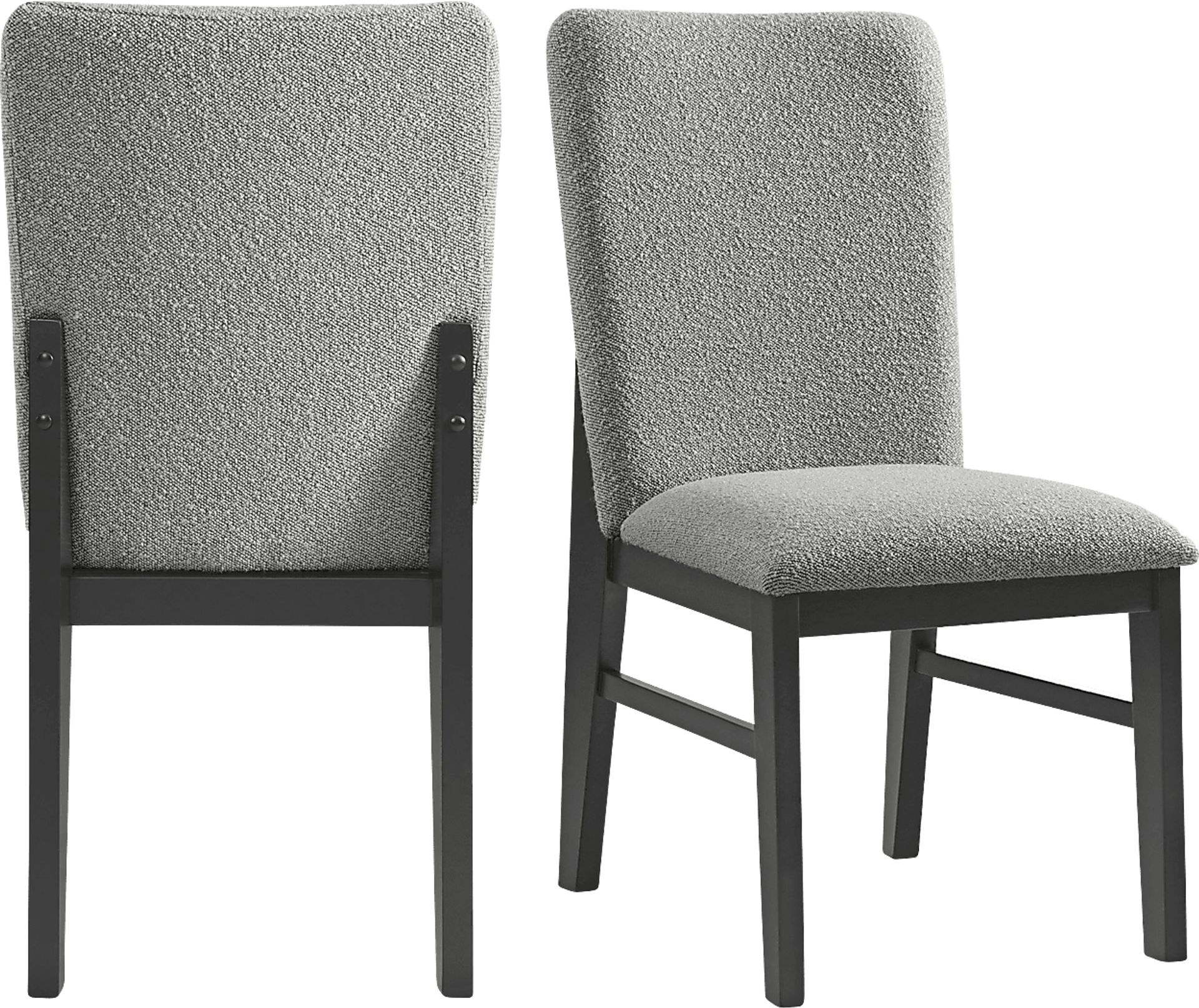 Oriola Black Side Chair, Set of 2 - Image 4